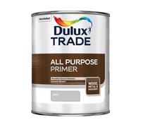 Dulux Wood Metal Primer Trade All Purpose Masonry Grey Interior Exterior 1L