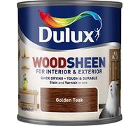 Dulux Woodcare 250 Ml Waterbased Transluscent Woodsheen Golden Teak