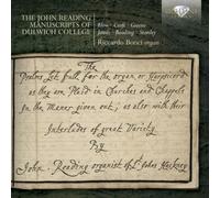 Dulwich College - R. Bonci - The John Reading Manuscript