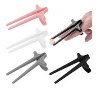 DULZEN Pack of 4 Finger Sticks for Gamers Snack Dispenser Snack Finger Chopsticks Sticks for Eating Gaming Gadgets Finger Pliers Ess Sticks Finger Pliers Gripper Chips Ess Sticks Finger Pliers