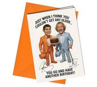 Dumb and Dumber Funny Autograph Birthday Card - Reproduction Inspired “You Go and Have Another Birthday” - Movie Fan Greeting Card - Comedy Film Birthday Card with Orange Envelope - A5 Size No1994