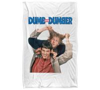 Dumb & Dumber Key Art Supersoft Blanket Multicoloured (152Cm X 127Cm)
