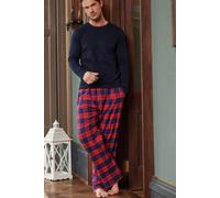 British Boxers Tartan Brushed Cotton Pyjama Trousers