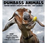 Willow Creek Press, Dumbass Animals 2027 Wall Calendar