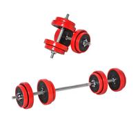 Dumbbell Barbell 20KGS Weights Home Gym Adjustable Ergonomic Set Fitness
