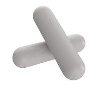 Dumbbell Bars for Women - 3lb Weights Set - Grey