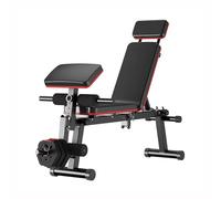 Dumbbell Bench, Foldable Sit-up Board, Home Adjustable Fitness Chair, Suitable for Full Body Exercise, Load-Bearing 400kg