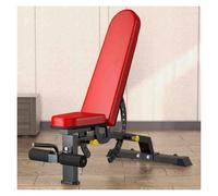 Dumbbell Bench, Steel Adjustable Weight Bench, Home Dumbbell Bench, for Garage, Home Gym Exercise, Load-Bearing 300kg(Red)