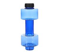 Dumbbell Bottle - Dumbbells Water Bottle | PET Eco-friendly Waterbottle | Multi-color Gym Flasks | Large Portable Drinking Flask | Fitness Exercise Water Jug For Gym, Yoga, Running, Outdoors, Cycling