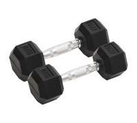 Dumbbell Cast Iron Hex Dumbbell Free Weight Plate Fitness Multi Models vidaXL