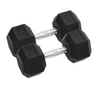 Dumbbell Cast Iron Hex Dumbbell Free Weight Plate Fitness Multi Models vidaXL