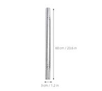 Dumbbell Connecting Rod with Ultra Precision Thread Stainless Steel | Secure Fit for Weight Plates and Dumbbells, Quick Setup with Bolt Spanner, Silver Finish for Home Gym Workouts