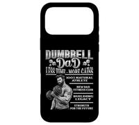 Dumbbell Dad Gym Father Fitness Legacy Strength Case for iPhone 17 Pro Max