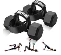 Dumbbell Foot Attachment, Tibialis Trainer, Adjustable Ankle Weights, Leg Workouts at Home for Hip Flexors,Ankle Straps for Weight Lifting,Shin Splint,Hamstring Curls,Leg extensions,Home Gym Equipment