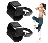 Dumbbell Foot Strap | 2 Pieces Pelvic Muscle Trainer | Improving Fitness Efficiency, at Home in the Gym, Adjustable Ankle Cable Straps Leg Lifting Training Equipment for Dumbbell Weights and