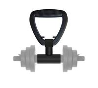 Dumbbell Grip Handle for Home Fitness,Dumbbell Handle Converts Your Dumbbells Into Kettlebells,Adjustable & Up to 100 lb Capacity Weight Barbell