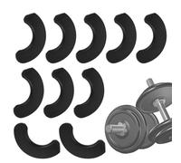 Dumbbell Pads, 10 x Dumbbell Holder Pads, Barbell Throw Cushion, Weight Drop Cushion, Training Equipment Accessories, Fitness Accessories for the Gym for Safe Storage