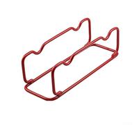 Dumbbell Rack, 32x11x10cm and 25x11x10cm Dumbbell Holder Stand for Yoga Fitness Strength Training Heavy Duty Iron Frame Supports Up to 100kg Gym and Home Use(Small Red)