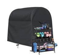 Dumbbell Rack Cover for Outdoor Use, Dust Protection, Waterproof Protective Oxford Dumbbell Stand Cover, for Dumbbell Bar, Indoor, Home, School, Playroom, Living Room