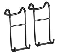 Dumbbell Rack Spotter Hooks - 225lbs Capacity, Duals Dumbbell Holder Attachments, Barbell Support Set | Lifting Safety System, Strength Training Control Guide For Bench Press Shoulder Workout Gym