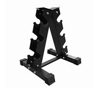 Dumbbell Rack Weight Rack, Tower Design Tree Stand Vertical Dumbbell Weight Rack 3/6/8/10 Tier Weight Storage Rack Excluding Dumbbells Suitable For Home Exercise (Black 45X43X55Cm)