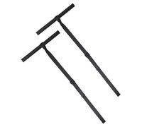 Dumbbell Safety Hooks - 2 Adjustable Safety Straps for Dumbbells - Reinforced Straps for Weight Racks - For Developed Lying Down Fitness Home Training and Gym