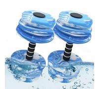 Dumbbell Set - 10.63 Inch EVA Pool Exercise Equipment | Floating Water Dumbbells For Swimming, Water Aerobics, Fitness, Weight Loss,Pool, Rehab Training, Aqua TheřApÿ
