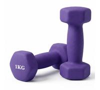 Dumbbell set, dumbbells, training dumbbells, 1 pair, cast iron