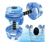 Dumbbell Set,Exercise Weights,Water Weight For Pool Exercise | Lightweight Floating Waterproof Foam Equipment For Aquatic Fitness Training For Swimming In The Pee