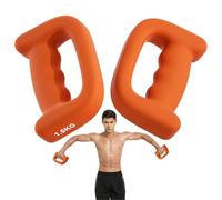 Dumbbell Set for Women - 2 Pieces D-Handle Dumbbell Set | Strength Training Accessories for Training Workout Pilates Walking and Exercises for Beginners Seniors Men Women