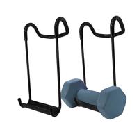 Dumbbell Spotter Hooks - Pack of 2 Spotter Hooks for Barbell Racks, Support Safe Lifting | Dumbbell Watchers Help Gear