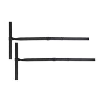 Dumbbell Spotter Straps - 140 x 5 cm, Adjustable Dumbbell Exercise Straps, 2 Pieces, Practical Spotter Strap for the Chest, Barbell Stand Attachment for Men and Women, Home Bench Press, Strength