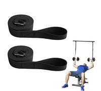 Dumbbell Spotter Straps for Shoulder & Chest Bench Press Portable Dummbell Spotter Hooks Safety Hanger Weight Lifting Assistance Strap 1 Pair