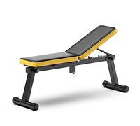 Dumbbell Stools Multifunctional,Sit-Ups Sports Exercise Flat Equipment Foldable Home Workout Fitness Bench for Men Women