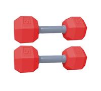 Dumbbell Toy - 2pcs Dumbbell Training Exercise Toy For Workout | 4.72x1.77 Inches Lightweight Engaging Play Rattle Equipment | Sensory Rattle Teething Equipment For New Parents