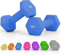 Dumbbell Weights Set Hex Home Gym Strength Training 1.5kg 2kg 3kg 4kg 6kg