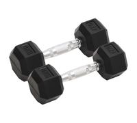 Dumbbell Cast Iron Hex Dumbbell Free Weight Plate Fitness Multi Models vidaXL