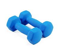 Dumbbells, a Pair Hexagonal Solid Dumbbell, for Bodybuilding Fitness Weight Lifting Training Home Gym/Blue / 2 x 3kg