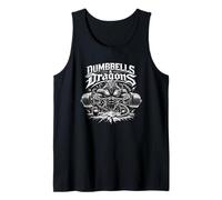Dumbbells and Dragons Hardcore Lifter Design Tank Top