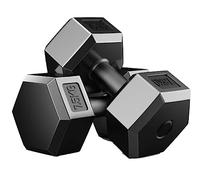 Dumbbells, Dumbbells Set Weights 2pcs Dumbbell Hexagon For Exercise Workout Weight Loss Sporting(15kg(7.5kg*2))