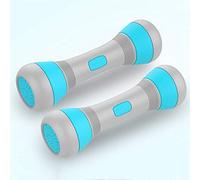 Dumbbells Exercise Fitness 1-2-3-4Kg Adjustable Weight Home Small Dumbbell Fitness for Muscle Exercise Ladies Yoga Lose Weight,Blue,24.2X7.3Cm