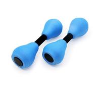 Dumbbells for Water Aerobics - 1 Pair Pool Weights for Water Exercises - Water Aerobic Exercises High-Density Foam Dumbbells Pool Training Water Fitness Equipment for Weight Loss Adults Family