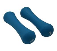 Dumbbells Pair Weight Set Dumbbell Set Hand Weight Women Weights Barbell Weights for Men Ideal for Home Gym Fitness Weight Training Pilates 3kg+3kg/13.2Pound Born Shaped Neoprene k12a (Water Blue)