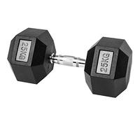 Dumbbells Set Gym Can Do Push-ups, Household Hexagonal Iron-coated, Anti-wear And Anti-fall Fitness Equipment(Black 25kg)
