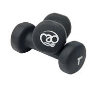 Dumbell Set Pack of 2 Fitness Mad Black 5kg