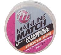 Dumbell Wafters 8mm - Orange - Chocolate