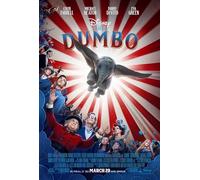 Dumbo 2019 1 Poster A2 - Movie Art Poster in Various Sizes for Living Room or Bedroom Ideas. Borderless Cult Film Images Classic Iconic 70s 80s 90s Vintage Retro Home Wall Decor Pictures Printing Mod