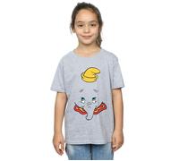 Dumbo Face Cotton T-Shirt Disney Grey 3-4 Years