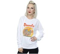 Dumbo Flying Elephant Sweatshirt Disney White XL