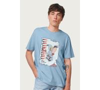 Dumbo Men's The Flying Elephant & Timothy Q Mouse Disney T-Shirt in Light Blue | Size: XL Dumbo Light Blue XL